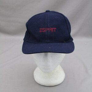 Vintage Hat - Esprit Fashion Red Logo on Blue - Adult Snapback